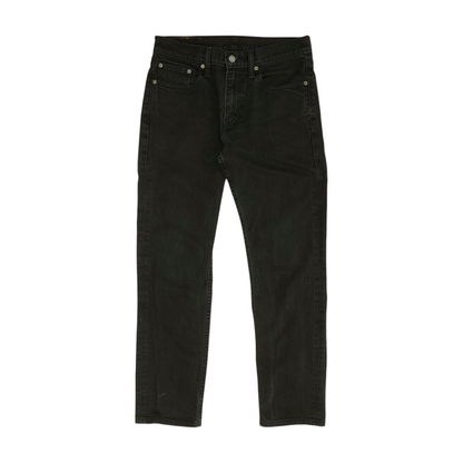514 Black Straight Jeans