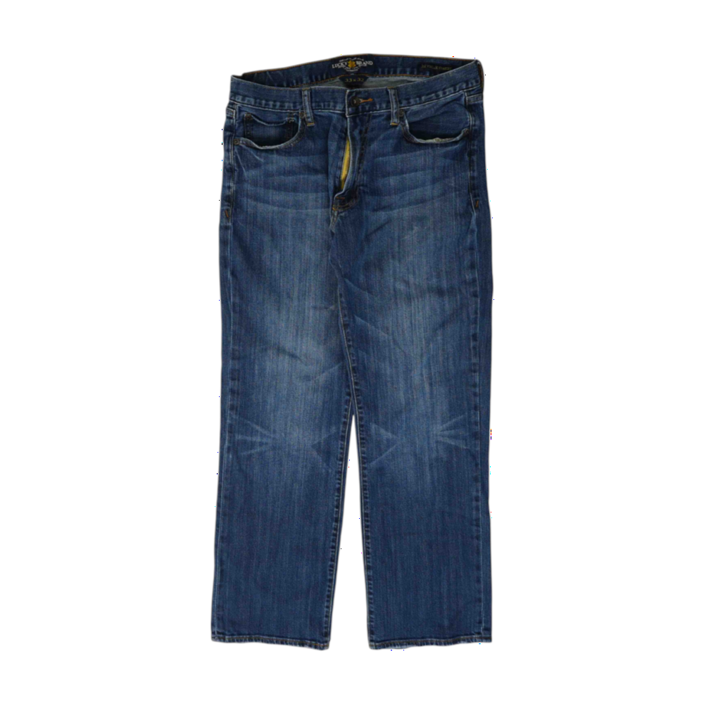 Navy Straight Jeans