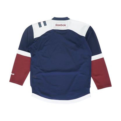 Men's Navy Colorado Avalanche Long Sleeve Jersey