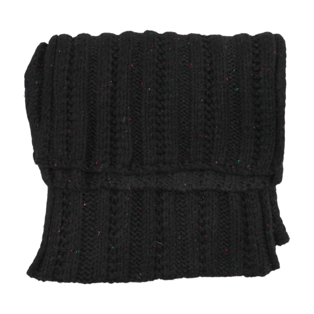 Black 100% Polyester Scarf