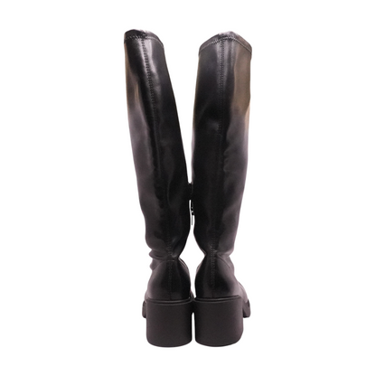Black Knee-High Boots