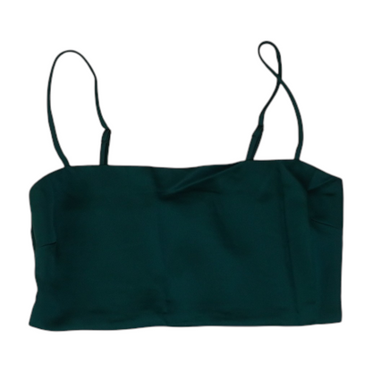 Green Cropped Blouse