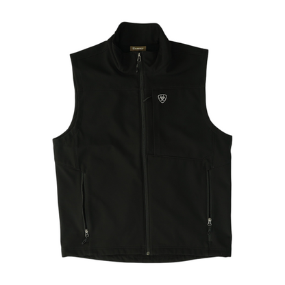 Black Solid Vest