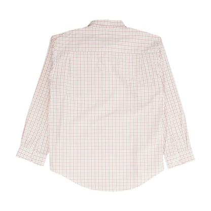 Red Plaid Long Sleeve Button Down