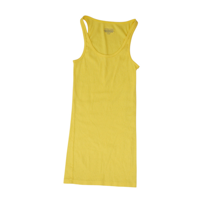 Yellow Solid Pajama Top