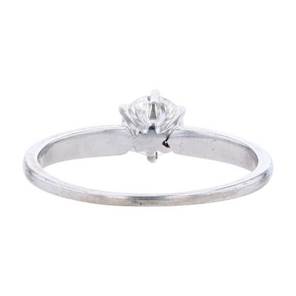 3/8 ct 14K White Gold Diamond Engagement Ring