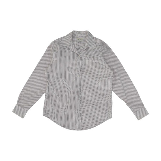 White Striped Button Down