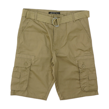 Khaki Cargo Shorts