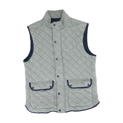 Gray Solid Vest