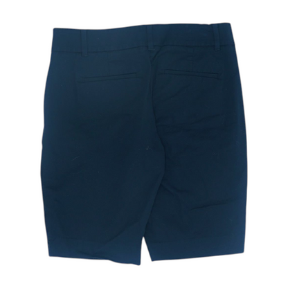 Black Solid Chino Shorts