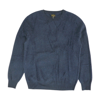 Navy Solid Pullover Sweater