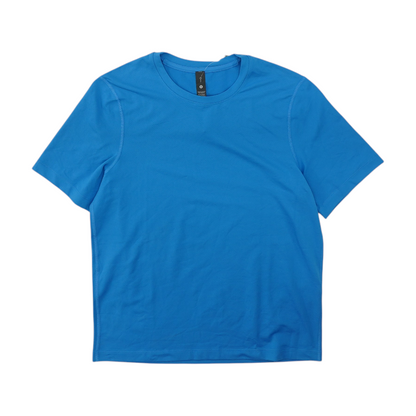 Blue Solid Active T-Shirt