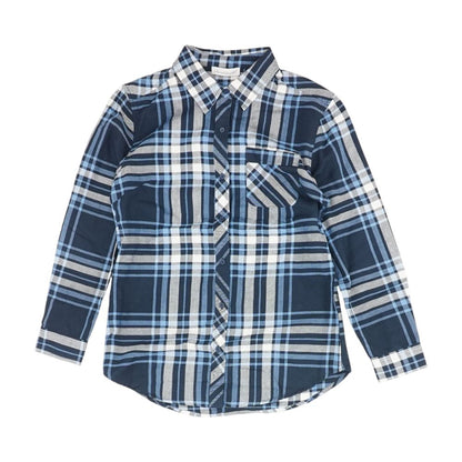 Blue Plaid Button Down