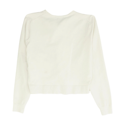White Cardigan Sweater