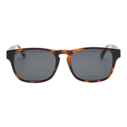 Tortoise Splinter Square Sunglasses