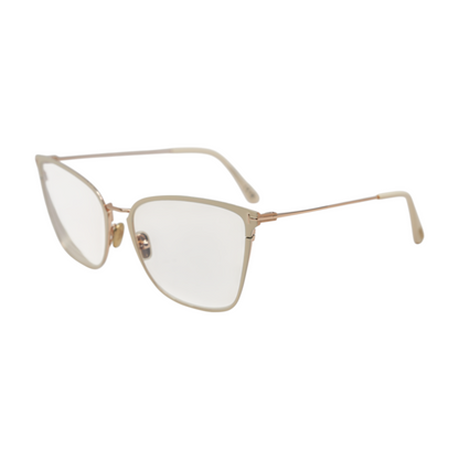 Beige TF 5839-B Square Prescription Eyewear