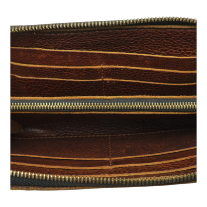 Brown Continental Wallet