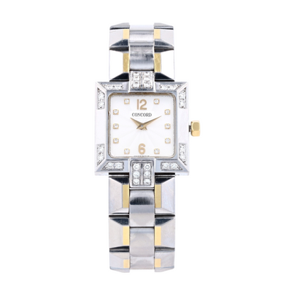 La Scala Stainless Steel Diamond Watch