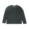 Black Solid Henley T-Shirt