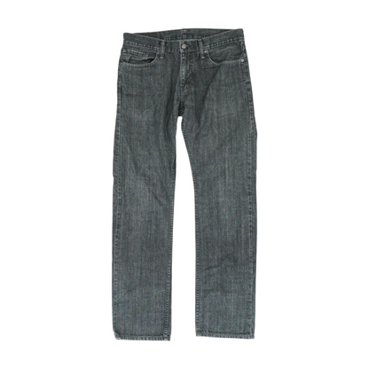 514 Black Straight Jeans