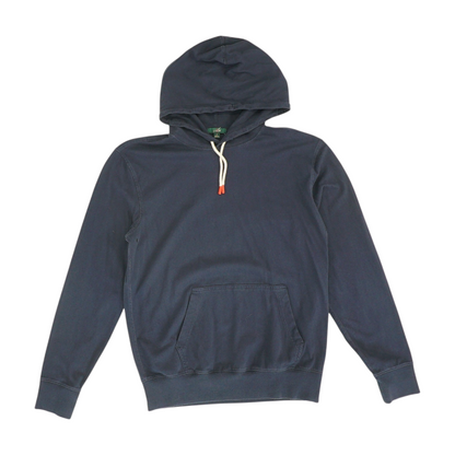 Navy Solid Hoodie Pullover
