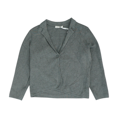 Gray Cardigan Sweater