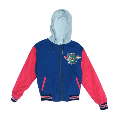 Vintage Navy Color Block Jacket