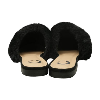 Black House Slipper Flats