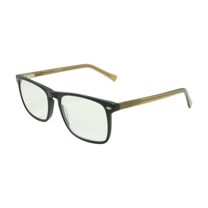 Black PJ 135Z Square Unknown Prescription Eyeglasses