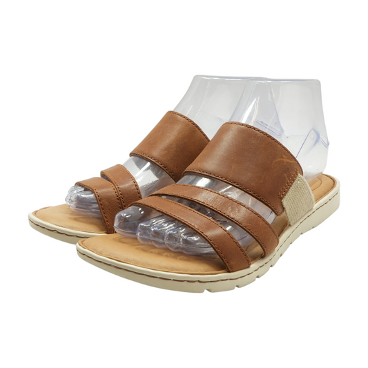 Brown Flat Sandals