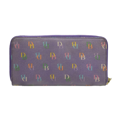 Vintage Purple Continental Wallet