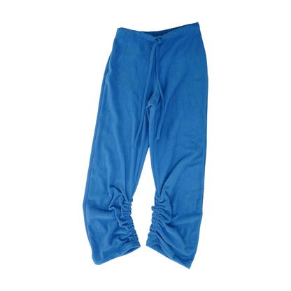 Blue Solid Pajama Bottom