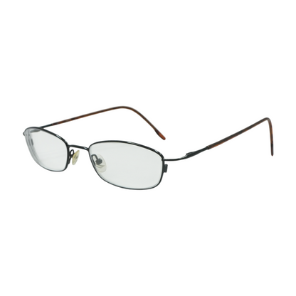 Navy N7108 Oval Prescription Eyewear