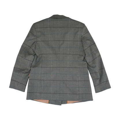 Gray Plaid Blazer