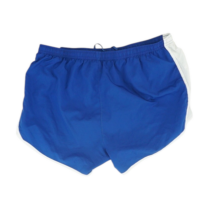 Blue Solid Active Shorts