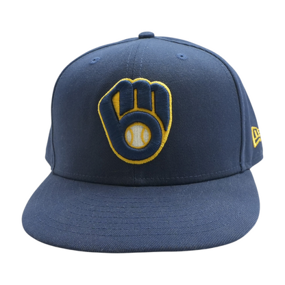 Navy Milwaukee Brewers Ballcap