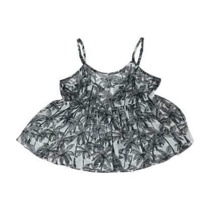 Black Plus Tropical Blouse