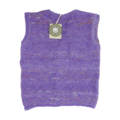 Purple Vest Sweater