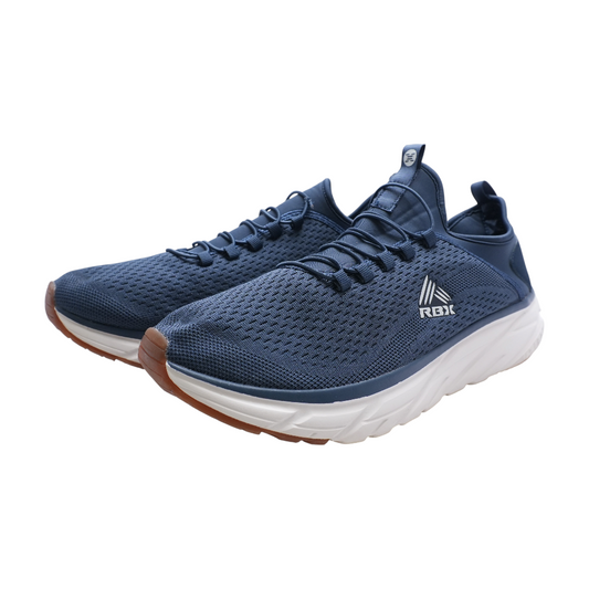 Navy Slip-On Athletic Shoes