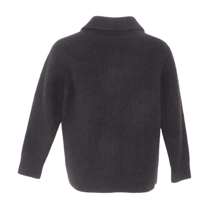 Black Cardigan Sweater