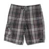 Gray Plaid Swim Bottom