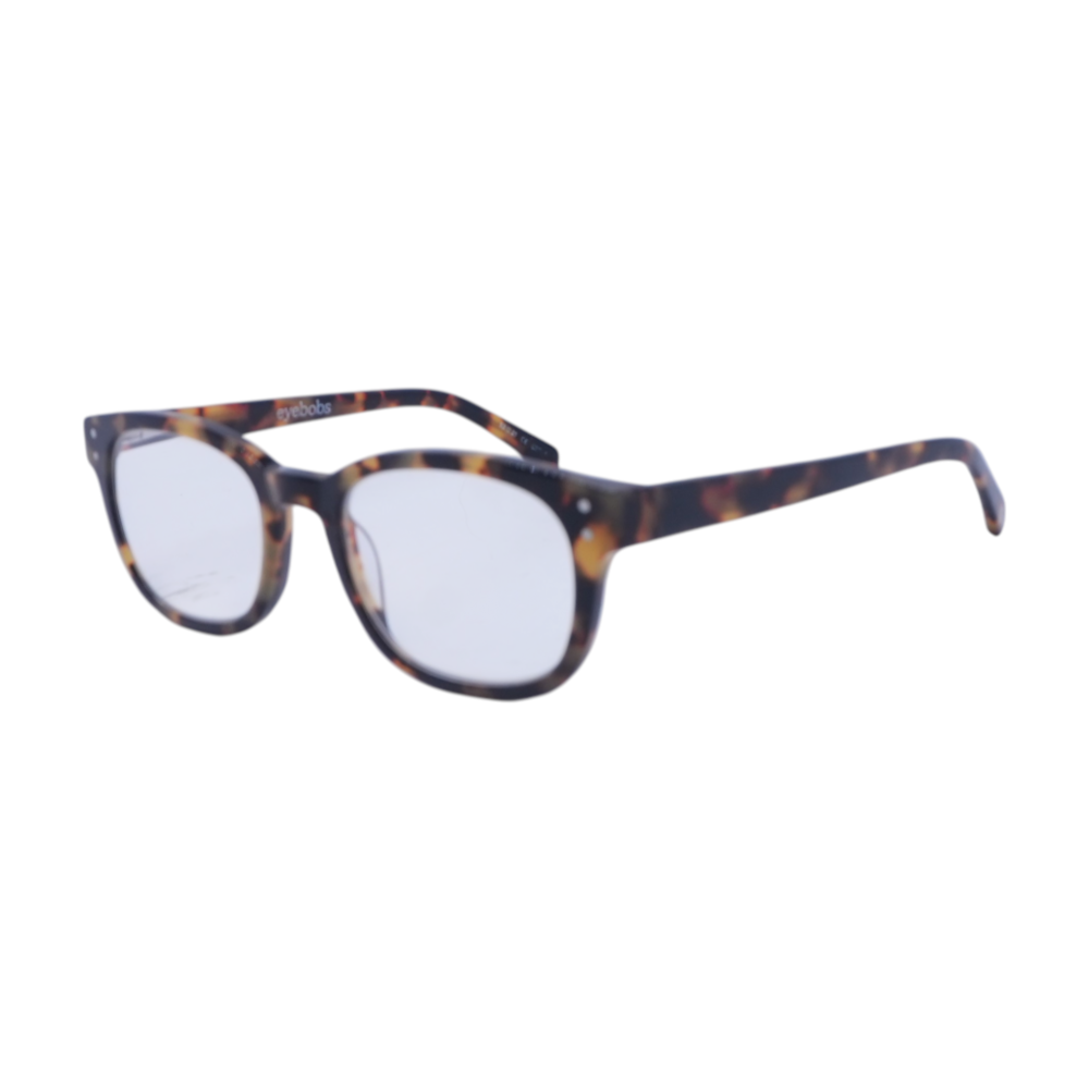 eyebobs Tortoise Biff Wide Round Prescription Eyewear – Image 1