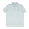 Blue Graphic Short Sleeve Polo