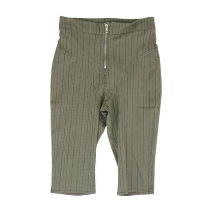 Green Striped Shorts