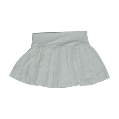 White Mini Skort