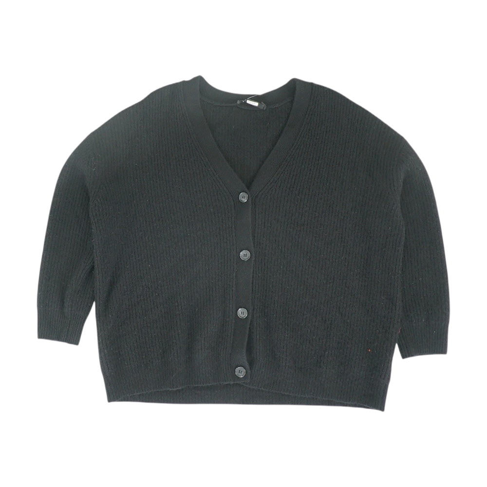 Black Cardigan Sweater