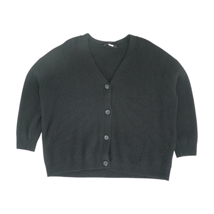 Black Cardigan Sweater