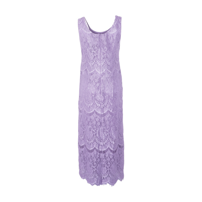 Purple Petite Midi Dress