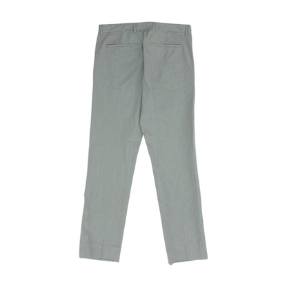 Black Check Regular Pants