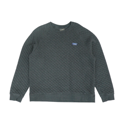 Gray Solid Sweatshirt Pullover